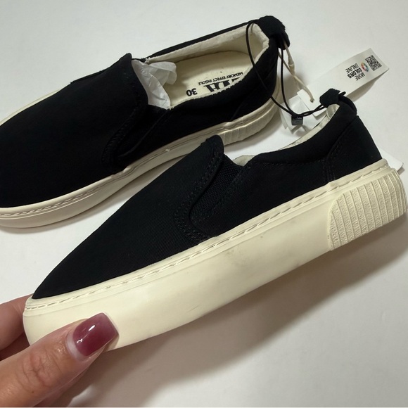 ZARA Unisex Slip-On Canvas Sneakers | Kids EU 30 / US 12 | *NWT* - Picture 10 of 14